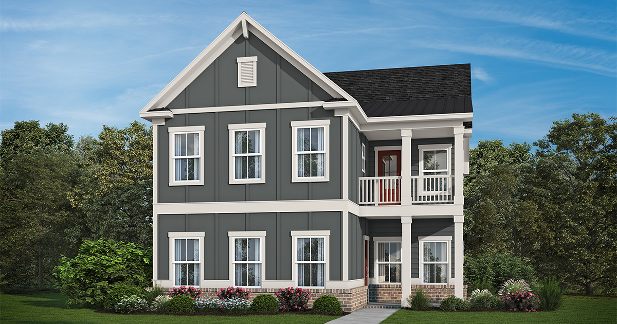 The Hailey A Elevation | Summerville Community | SR Homes