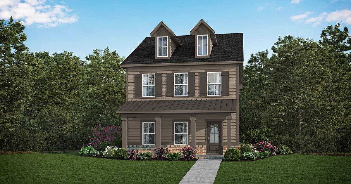 The Whitney A Elevation | Summerville Community | SR Homes