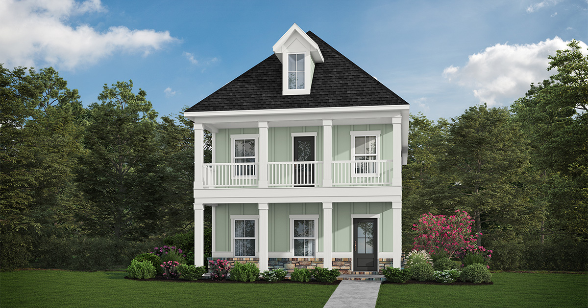 The Whitney A Elevation | Summerville Community | SR Homes