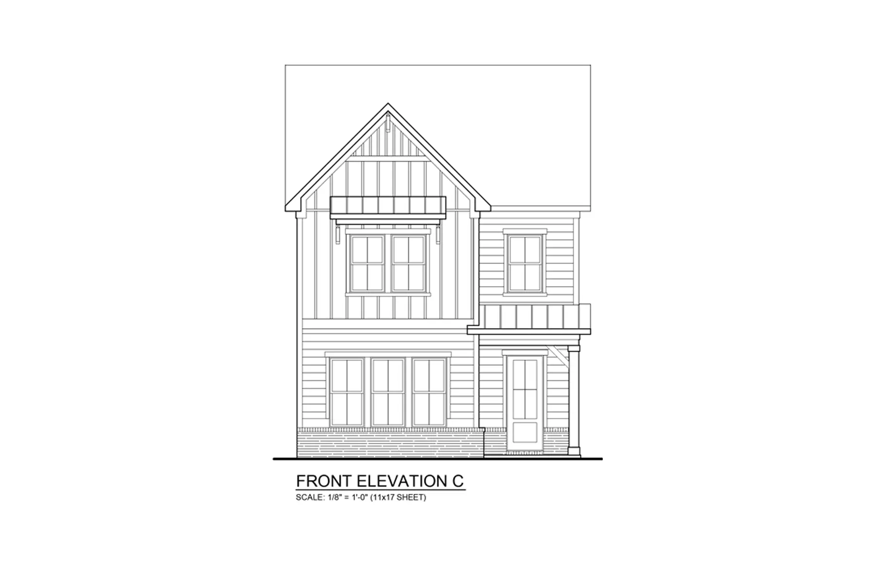 Summerville Community Brooke Elevation C | SR Homes