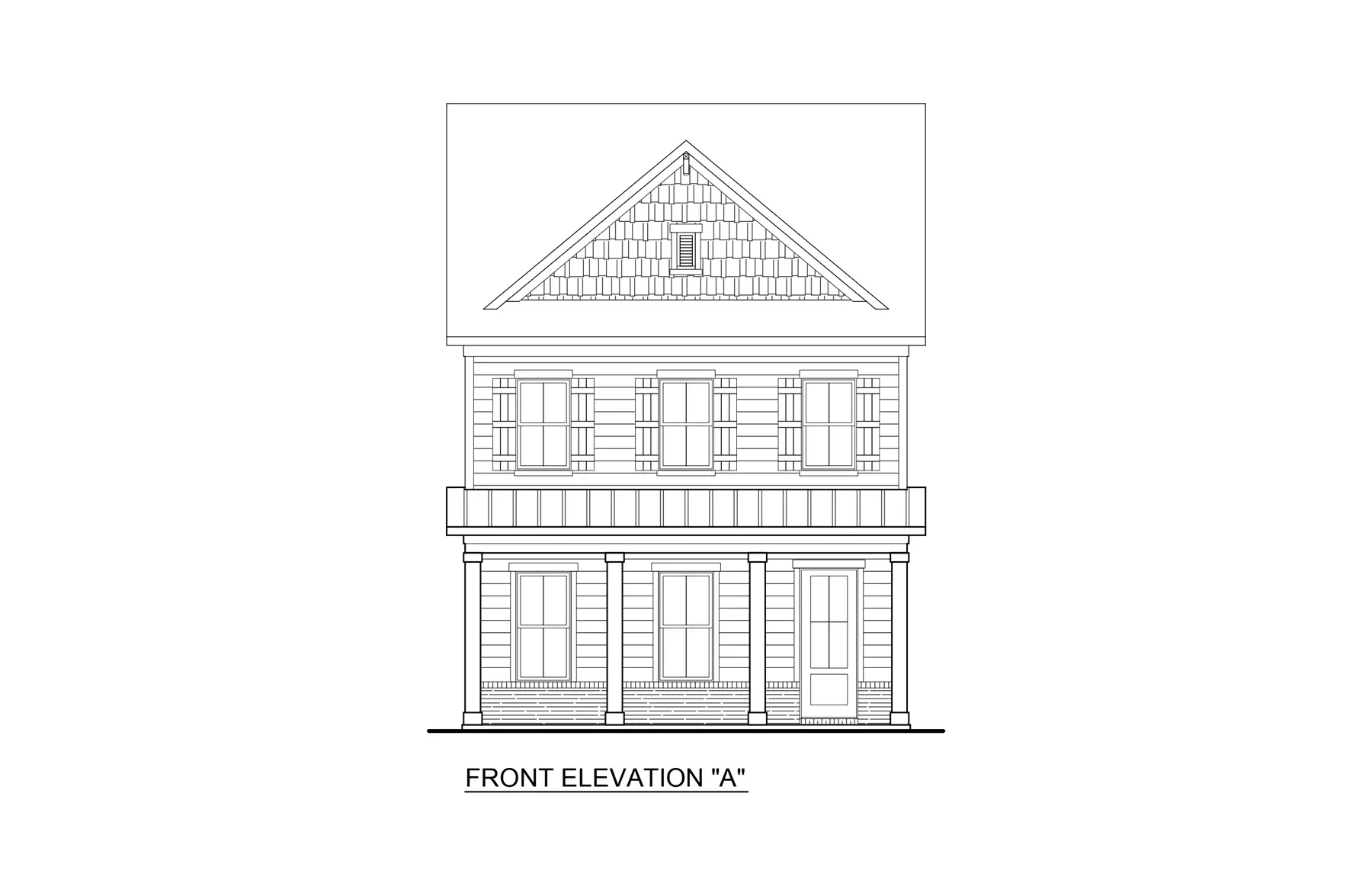Summerville Community Chase Elevation A | SR Homes