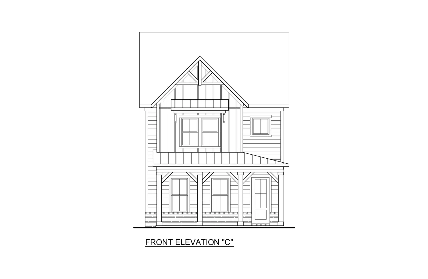 Summerville Community Chase Elevation C | SR Homes